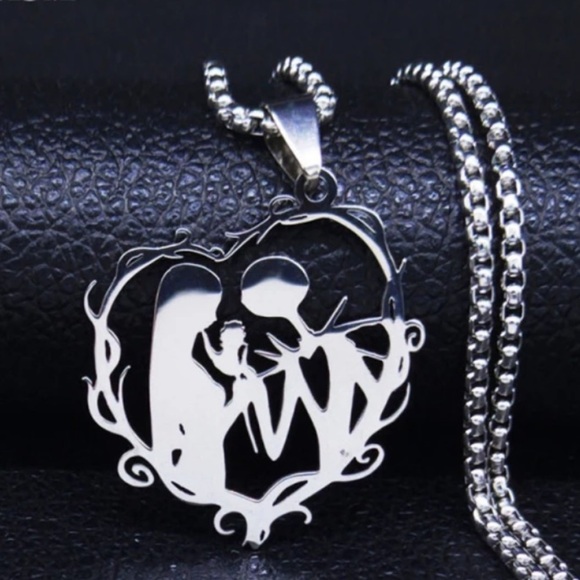 Nightmare Before Christmas Sally Jack Necklace - Picture 1 of 14